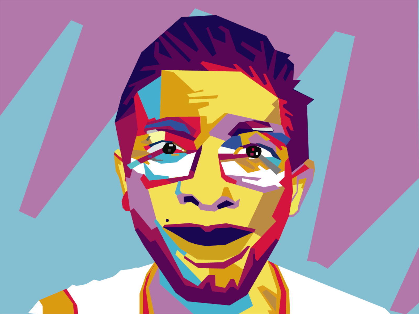 vector WPAP by Prawidana Kurniawan on Dribbble