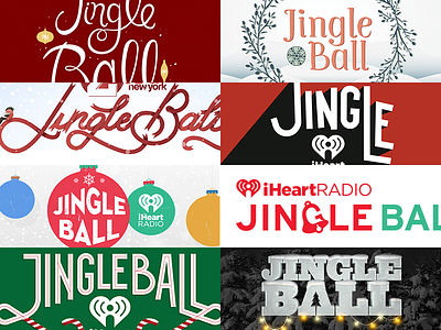 Jingle Ball all the way branding concert iheartmedia iheartradio jingle ball logo music