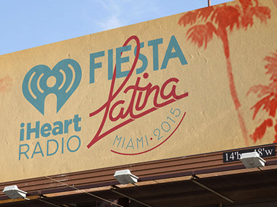 iHeartRadio Fiesta Latina Logo Concept