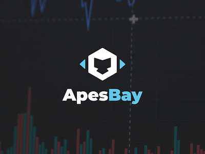 ApesBay apes bay branding crypto geometric graphic design icon illustration logo logotype monkey nft vector