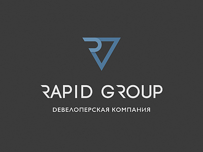 Rapid Group construction company graphics illustration logo logotype painter product rapid ux ui