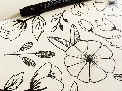 Floral Pattern Sketch