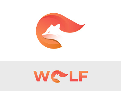 Wolf Logo Design (FOR SALE) animal logo animation branding branding design colorful logo corporate logo design fire fox graphic design howl illustration logo o logo vector werewolf wild wolf wolf logo wolves