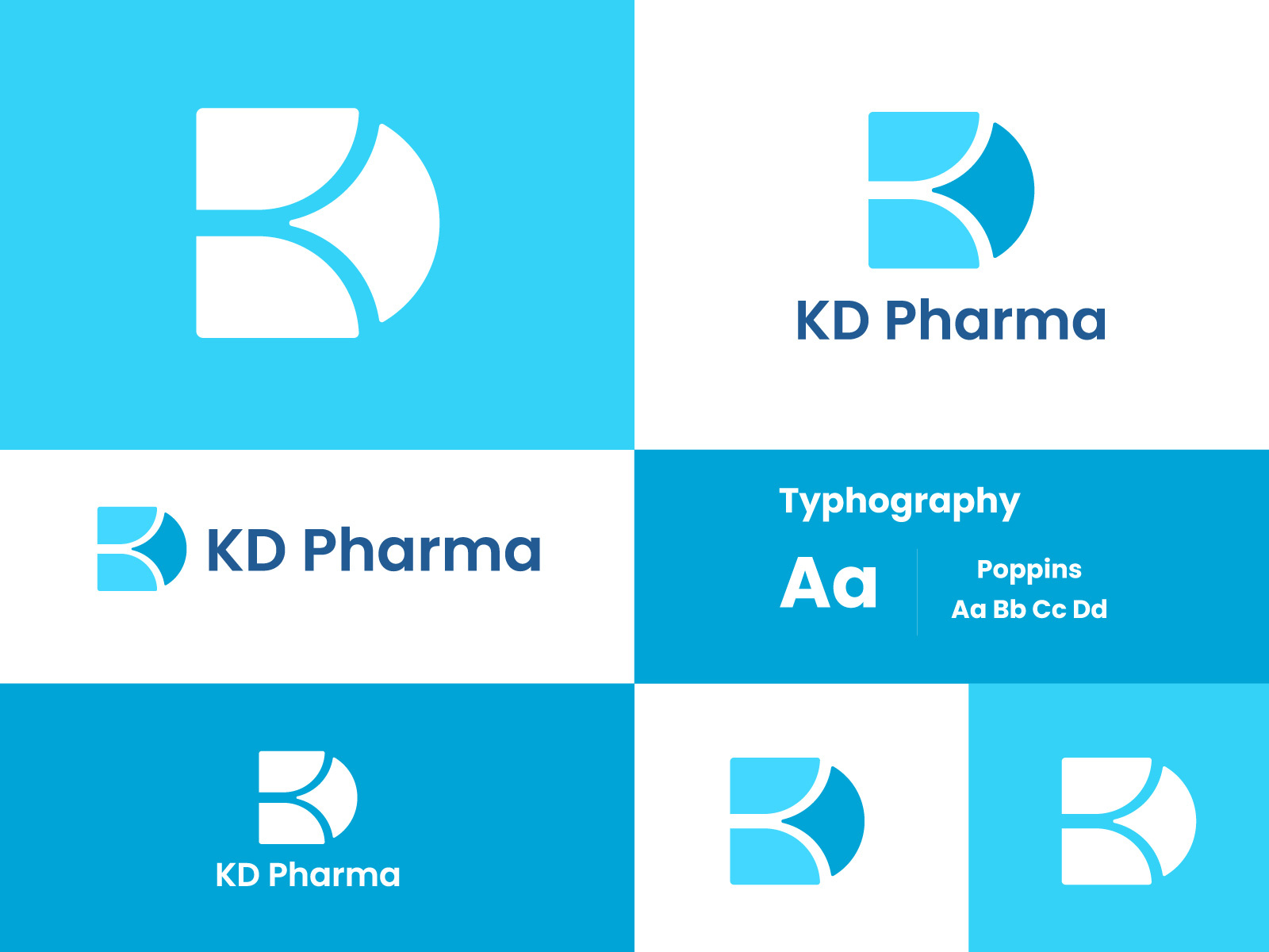 KD Pharma Medicine Company Logo By Vectjoy On Dribbble