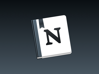 Notion app icon app store app store icon icon macos macos icon notes notes app notion rebrand replacement icon theme ui vector