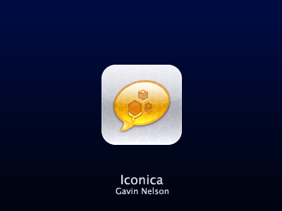 Iconica BeeJive beejive icon iconica im iphone theme