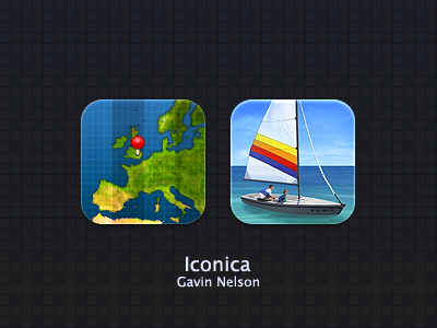 Iconica Maps and Simple Photos