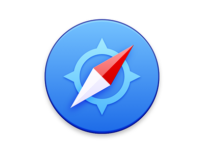 Safari Icon (download) apple browser compass download free icon macos osx replacement safari ui vector