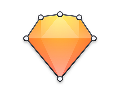 Sketch Icon (download) diamond download free icon icons macos osx sketch sketchapp ui ux vector