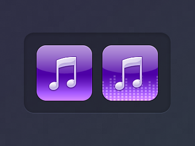 Music Release! app icon ios music note podcasts purple