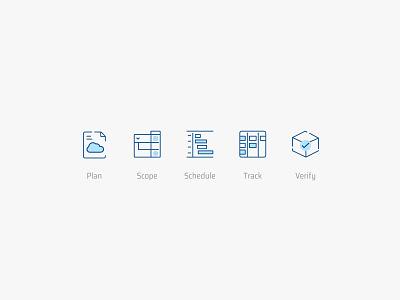 Icon design for the Plannerly app