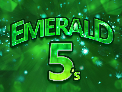 Emerald Title illustration scratch cards slot title
