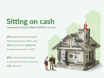 Home Equity Infographic cash equity finance infographic money house money number