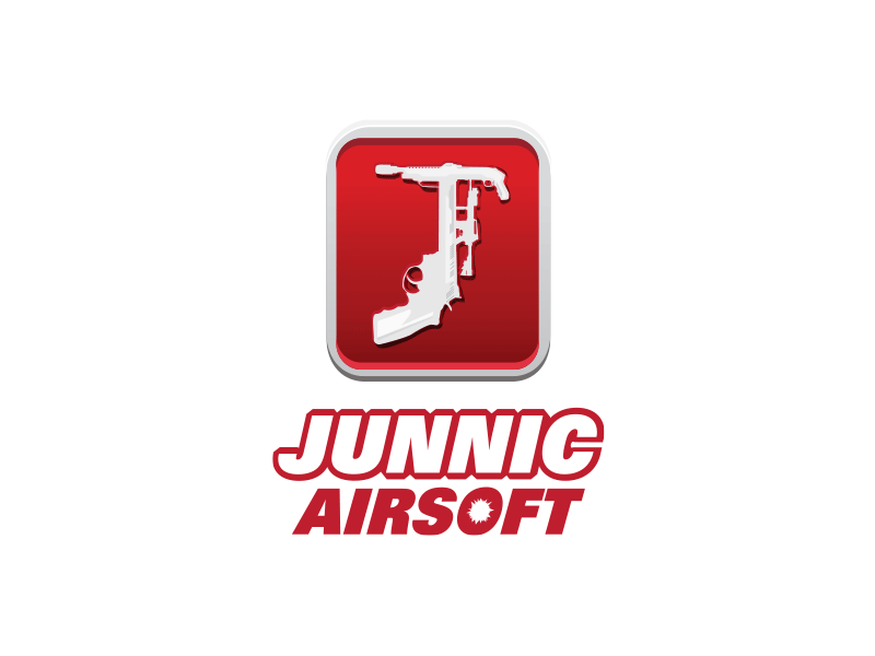 Junnic Airsoft Logo airsoft gun identity logo pistol
