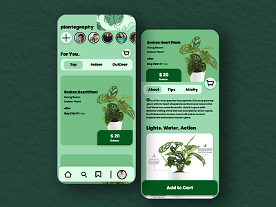 plantgraphy UI/UX -Shan Chaudhary app app design application color design figma flower font graphic design green homepage minimal mobile mobile app mobile ui nature product ui ui design ux