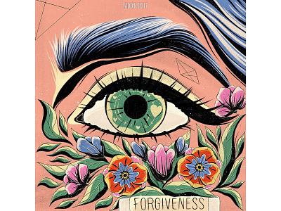 FORGIVENESS art artist artwork flat illustration minimal nft