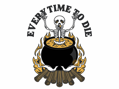 Everytime to Die 1 animation branding clothes clothing companylogo design illustration logo streetwear vector