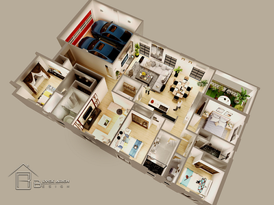 3D Floor Plan 2d floor plan 3d 3d floor plan architecture architecture visualization design floor plan interior design