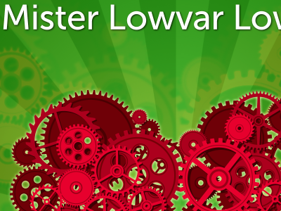 EECI Ad cogs gears green lowvar museo sans red