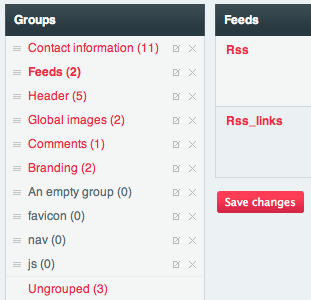 Low Variables group management