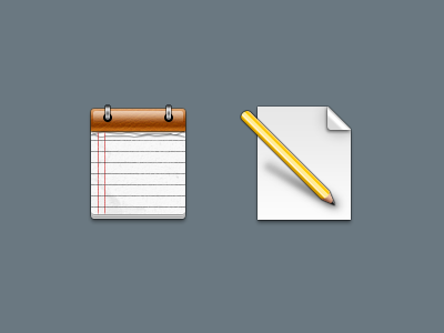 Notes & Edit 128 128px edit icon icons notes pen