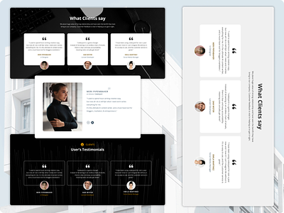 Website Testimonial Mockup