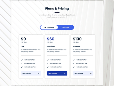 Pricing Plan dailyui dailyui 030 design figma plans price table priceing page pricing plan pricing table subscription ui uiux web design website