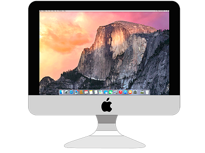 iMac Illustrator illustration illustrator cc imac