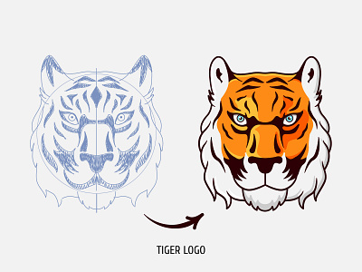 Logotype Tiger Head