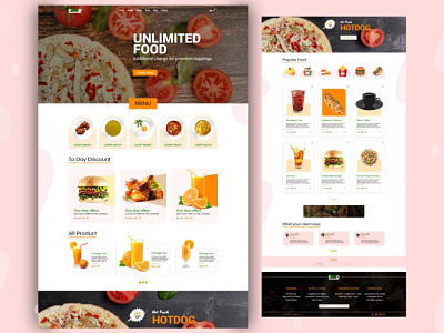 E-commerce Food Shopping Online Landing Page Design online shopping isometric