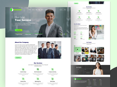 Multipurpose Corporate Creative Digital Agency Website Design template