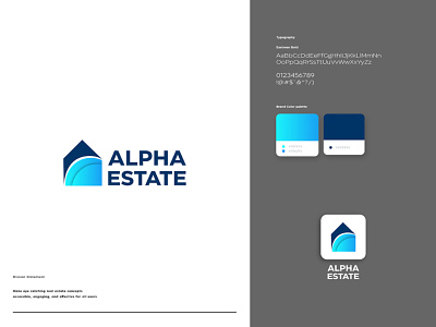 Alpha Real Estate Logo Design