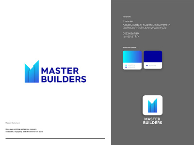 Real Estate Master Builders Logo Template