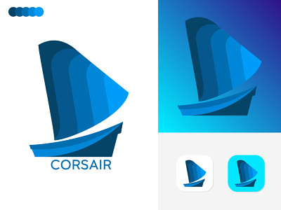 Corsair Logo Template design