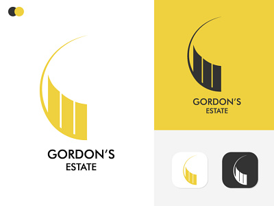 Real Estate Logo Design branding business logo customizable design gordon estate logo template gordon estate mockup graphic design illustration logo logo design logo template logodesign logos logotemplate logotype template uidesign userexperience uxdesign website