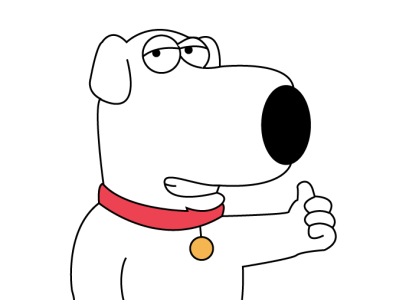 Drawing Brian Griffin In Adobe Illustrator by Shahzaib. on Dribbble