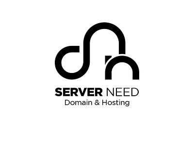 Server Need Logo flat logo minimal vector