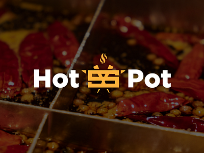 Hot as Pot branding design flat illustration logo minimal typography ui ux vector