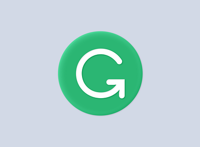 Grammarly app. 3d design figma logo ui vector visual