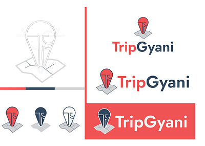 TripGyani Logo Design branding brochure design graphic design logo marketing social media