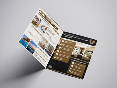 Unnathi Woods A4 Brochure Design