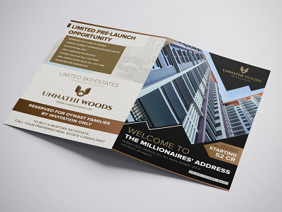 Real Estate A4 Brochure Design