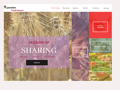 Operation Food Search Web Design design web webdesign