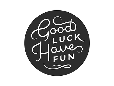 GLHF gamer glhf good luck have fun handlettering illustration lettering type typography video games