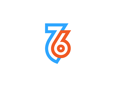 Get off my lawn! 76 icon iconography logo logomark monogram overwatch soldier 76
