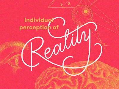 Reality lettering mood reality sketch type typography