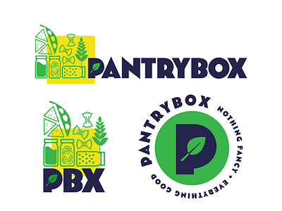 Pantrybox Logo & Brand Identity System