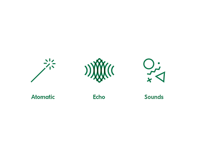 Sound startup icons echo icon magic sound startup tech