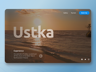 Travel Site Concept - Ustka 🇵🇱