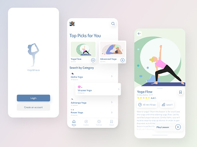 Yoga App Concept